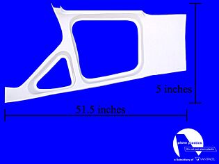 Window RH - Oversize Part Requires Additional Freight