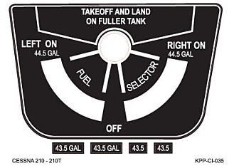 Vpp Fuel Selector Decal