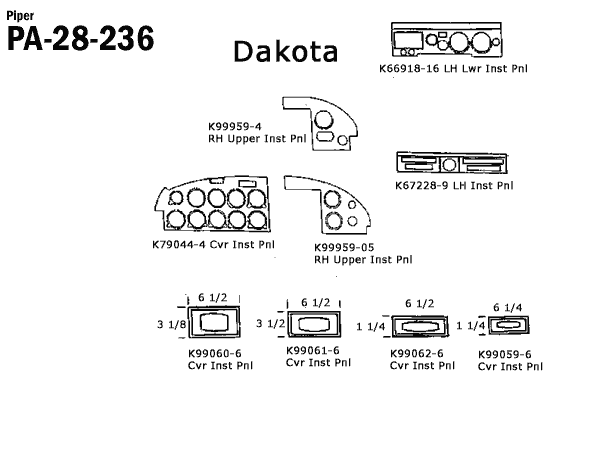 Piper PA-28-236 / Schematics