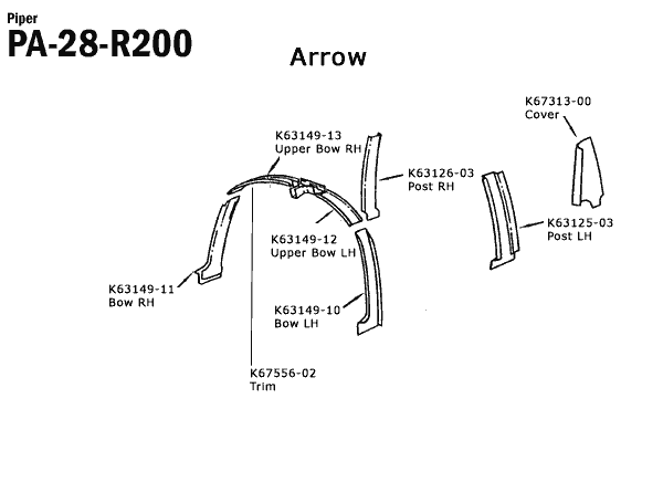 Piper PA-28-R200 / Schematics